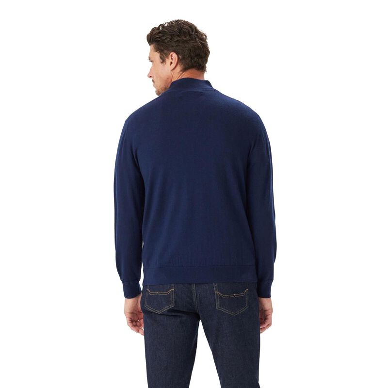 R.M. Williams Ernest 1/4 Zip Merino Knit image number 1